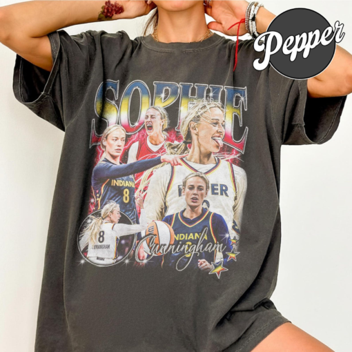 Sophie Cunningham Bootleg Indiana Women Basketball Comfort Colors Shirt