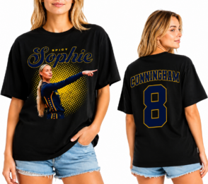 Sophie Cunningham 8 Point Signature Basketball Shirt