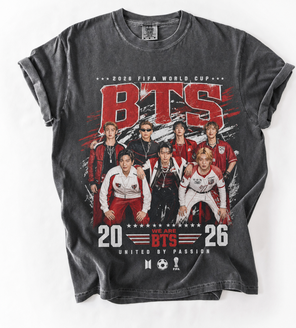 K-Pop BTS Comfort Colors T-Shirt