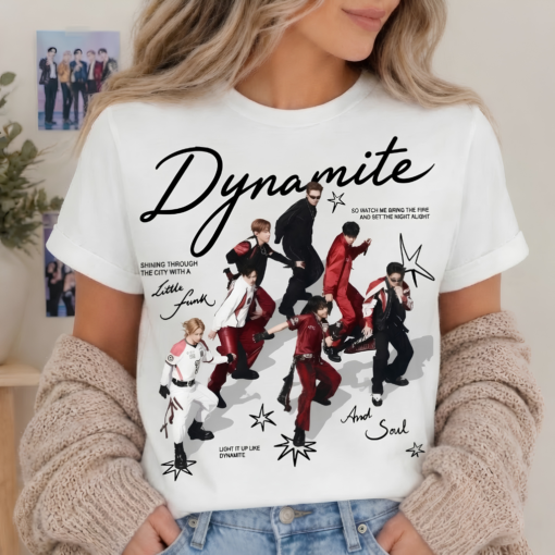 K-Pop BTS Dynamite T-Shirt