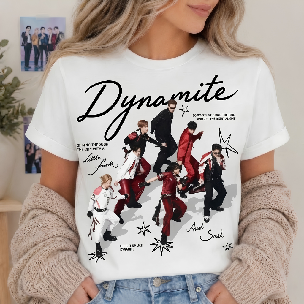 K-Pop BTS Dynamite T-Shirt
