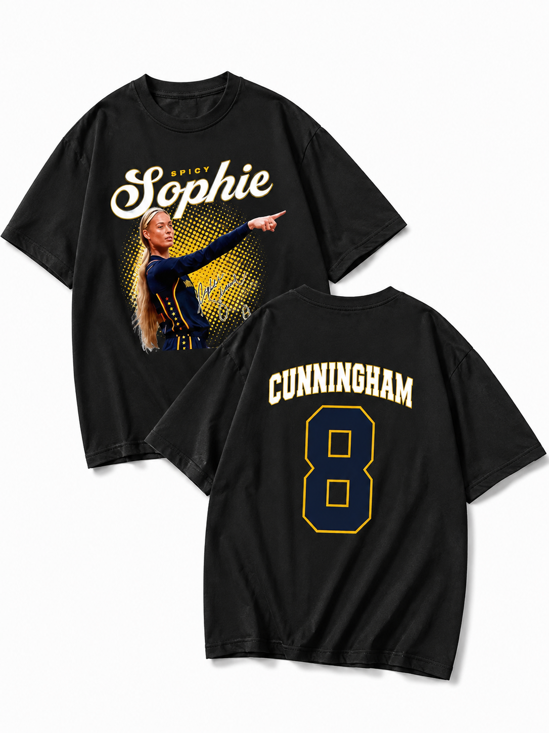 Sophie Cunningham Pointing Basketball Shirt C