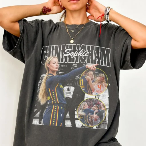 Sophie Cunningham Basketball Pointing Shirt FreeShip (C)