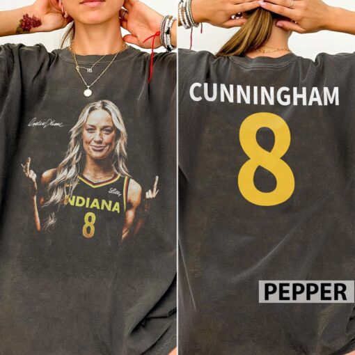 Sophie Cunningham Spicy 8 Funny Basketball Comfort Colors 2 Side Shirt