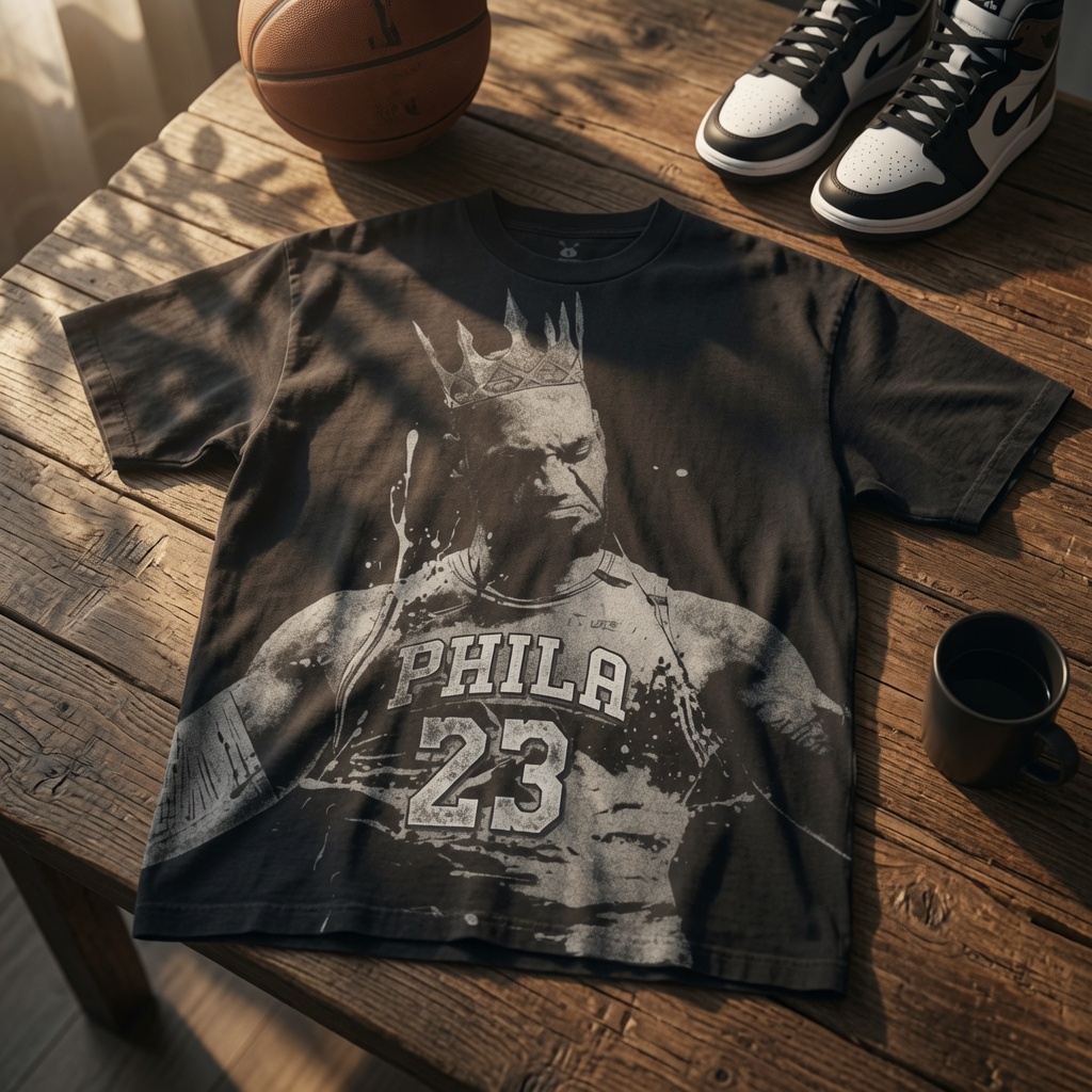 King James Philadelphia 76ers T-Shirt