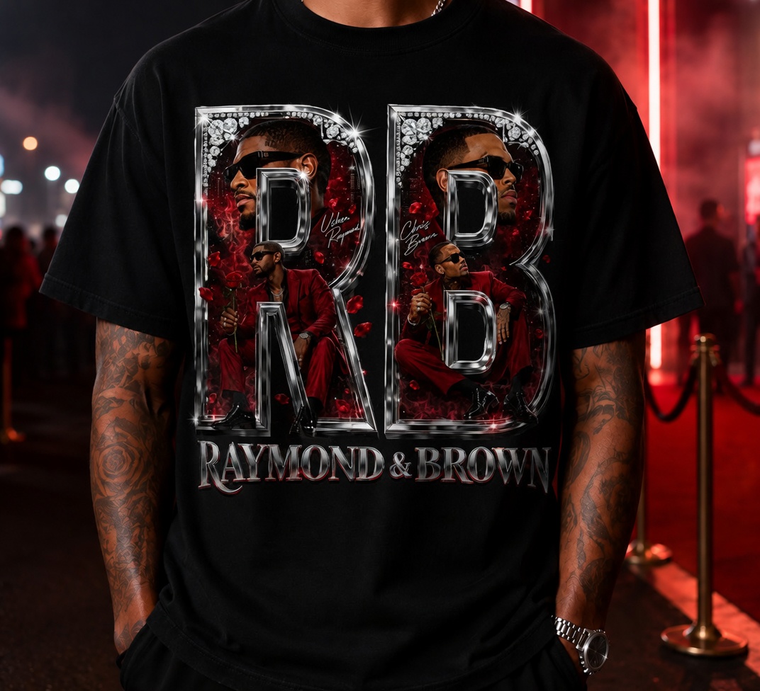 Raymond & Brown R&B Shirt, Vintage Concert Graphic Tee, Music Tour Shirt, Retro Fan Gift