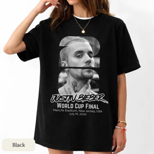 Justin Bieber World Cup Final 2026 Shirt
