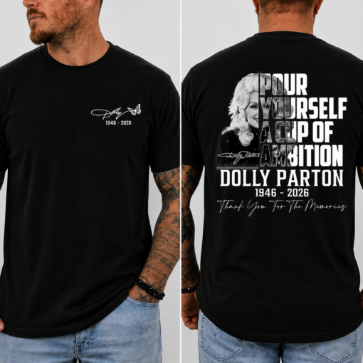 Dolly Parton Tribute Shirt, 1946-2026 Memorial Country Music Legend Gift (C)
