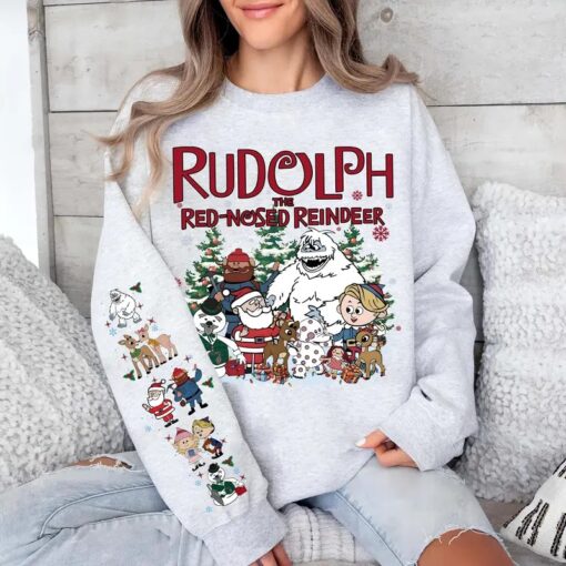 Rudolph Santa Sweatshirt